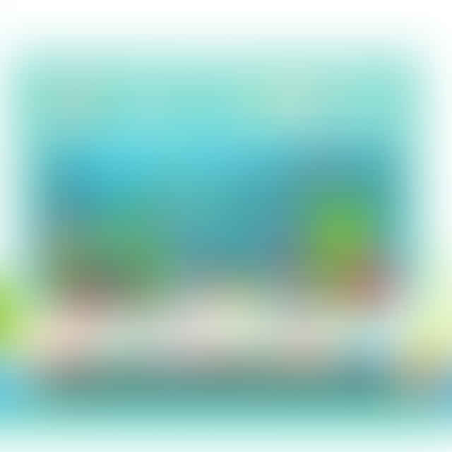 aquarium with a simple background